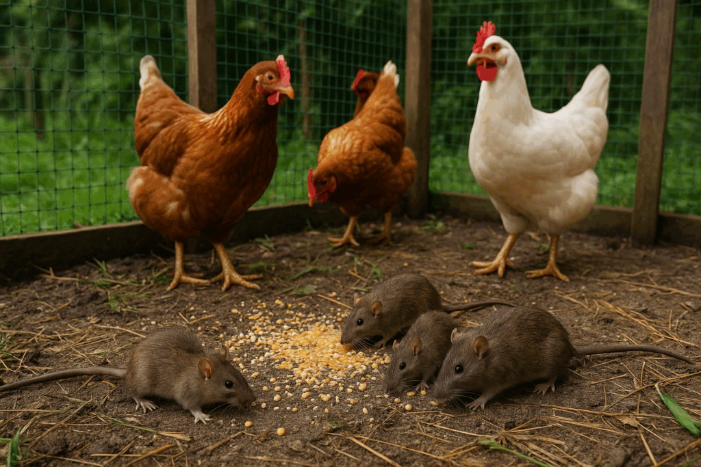 ratten bij kippen rattenbestrijding breda